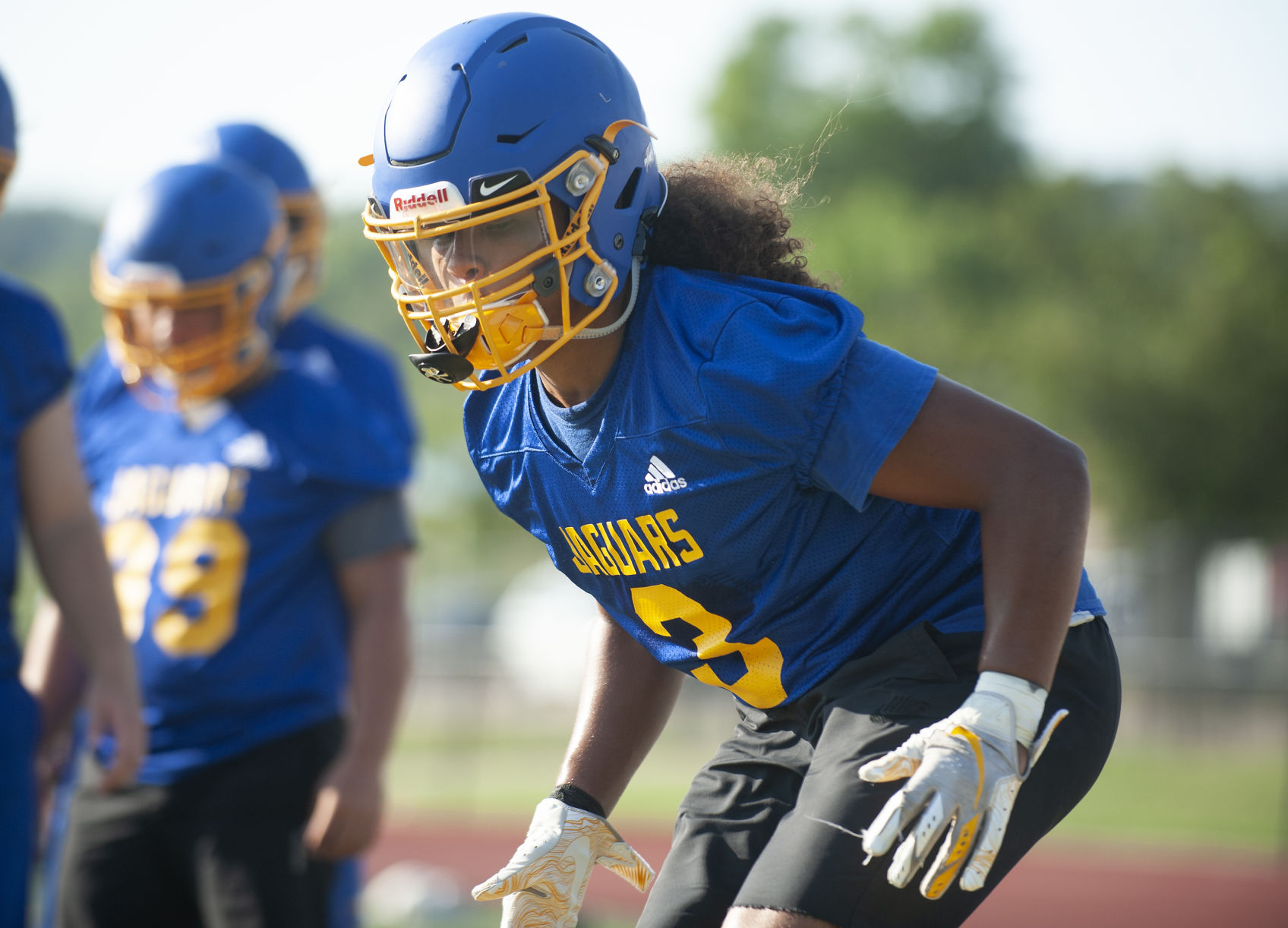 Seckman football practice